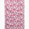 Geometry Striped Bows Tea Towel