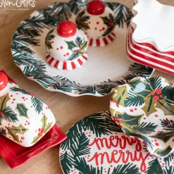 Coton Colors Stripe Ruffle Loaf Pan