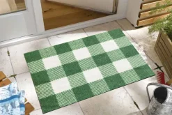 Studio 67 Tartan Sage Mat