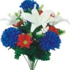 Liberty Floral Tiger Lily Mum Bush