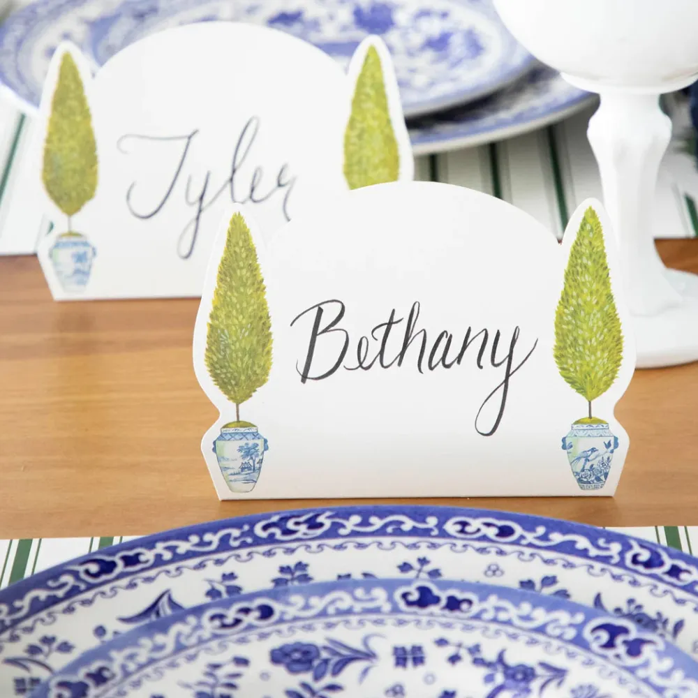 Hester & Cook Topiary Place Card Set