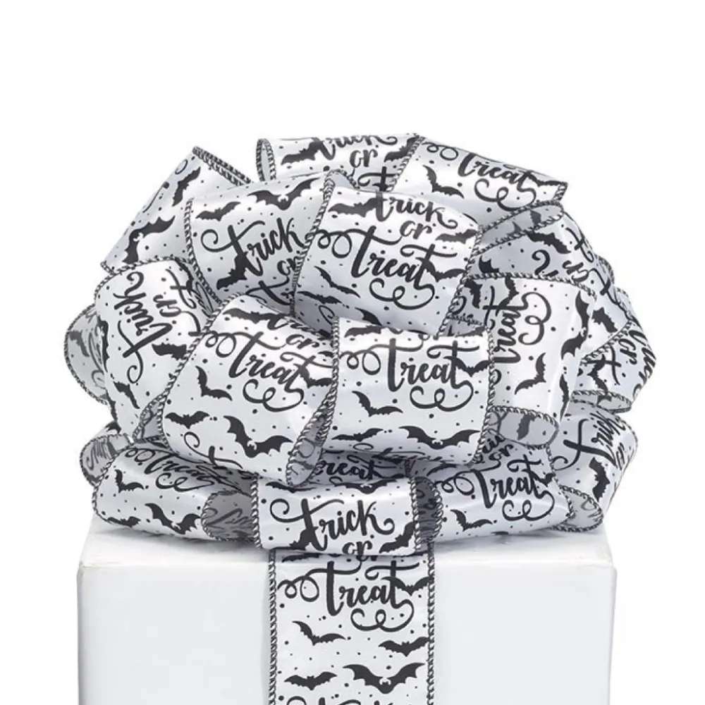Burton & Burton Trick or Treat Ribbon, 2.5" X 20YD