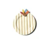 Happy Everything Turkey Embellishment Plate by !