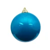 Farrisilk Turquoise Candy Apple Ball Ornament, 4"