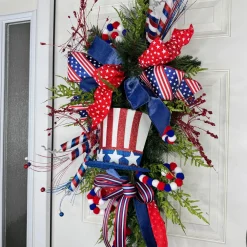 Miss Cayce's Uncle Sam's Hat Teardrop