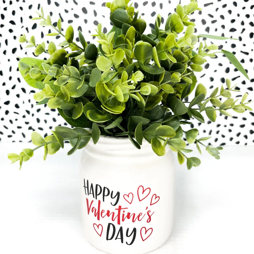 Burton & Burton Valentine's Day Mason Jar