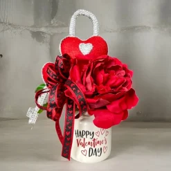 Burton & Burton Valentine's Day Mason Jar