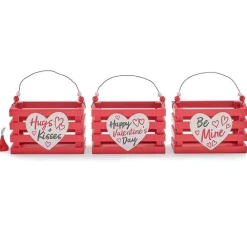 Burton & Burton Valentine Wood Crate