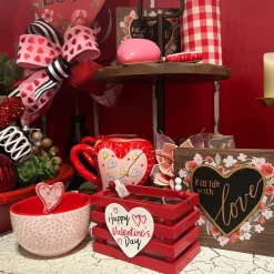 Burton & Burton Valentine Wood Crate