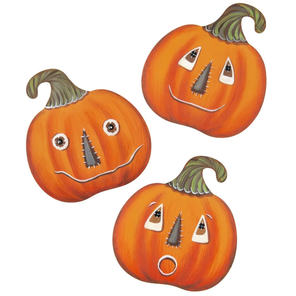 The Round Top Collection Vintage Pumpkin Magnets