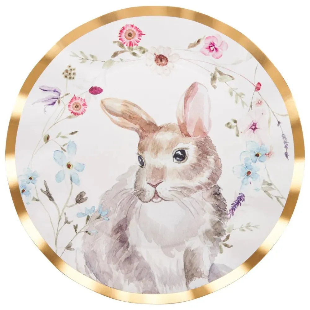 Sophistiplate Wavy Dinner Plate, Charming Easter