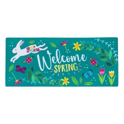 Evergreen Welcome Spring Bunny Sassafras Switch Mat