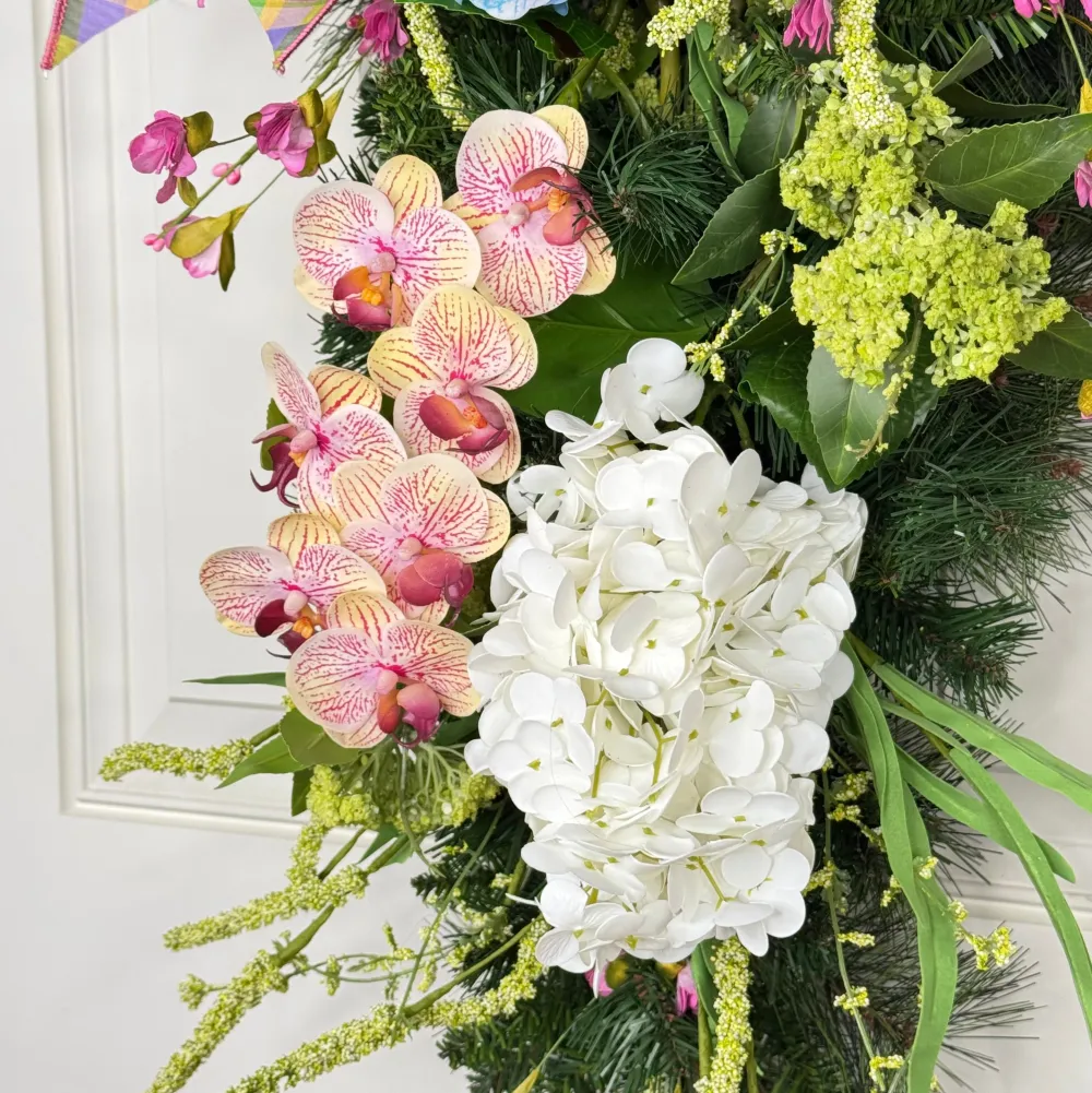 Miss Cayce's Whimsical Flower Teardrop
