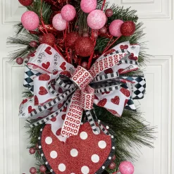 Reliant Ribbon White Heart Love - 2.5