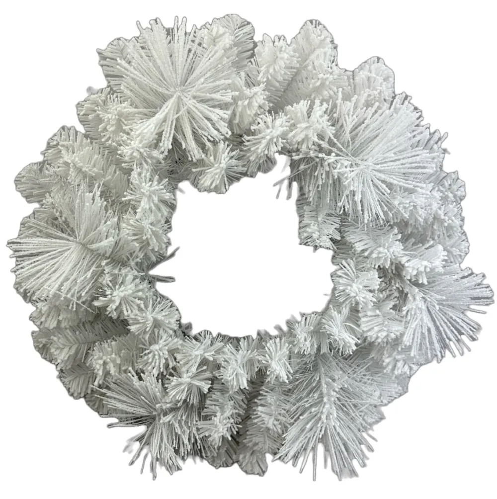 Liberty Floral White Pine Wreath, 25"
