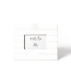 Happy Everything White Stripe Mini Frame by !