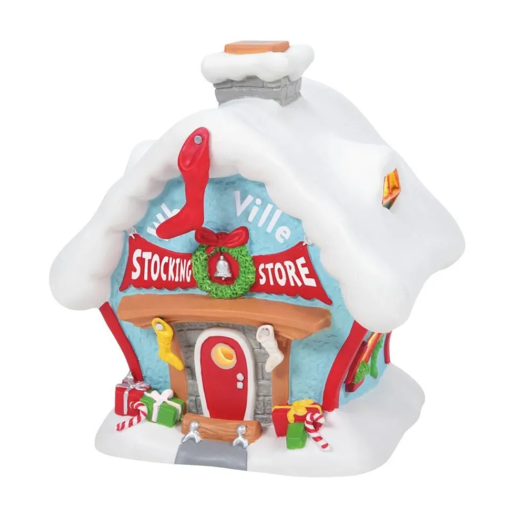 Department 56 Who-Ville Stocking Store, Dept. 56 Village