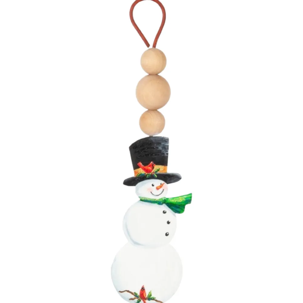 The Round Top Collection Wood Bead Holiday Ornament