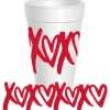 Sassy Cups XOXO Foam Cup Sleeve