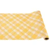 Hester & Cook Yellow Plaid Runner