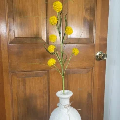 Liberty Floral Yellow Queen Ann Grass Spray